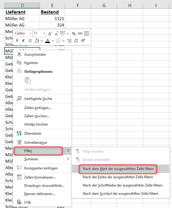 Screenshot 4 - Tricks Filtern