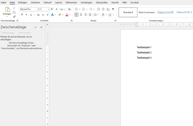 Screenshot 2 Zwischenablage