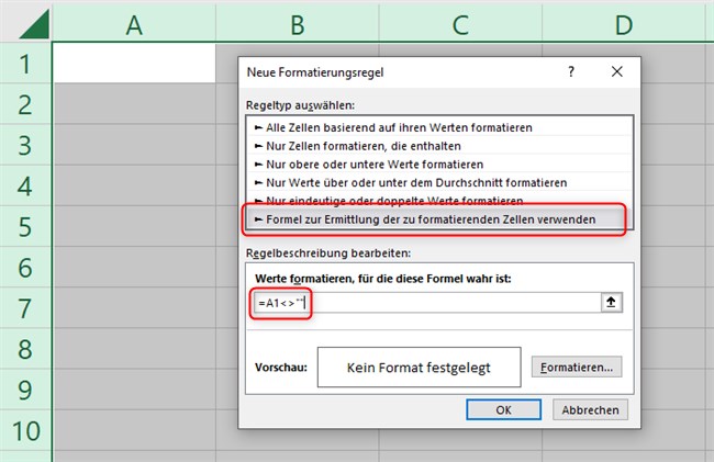 Screenshot 2 - automatischer Rahmen